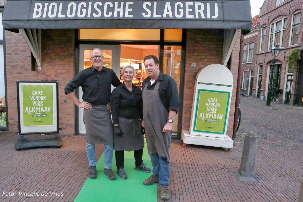 De Groene Weg opent nieuwe slagerij in Alkmaar
