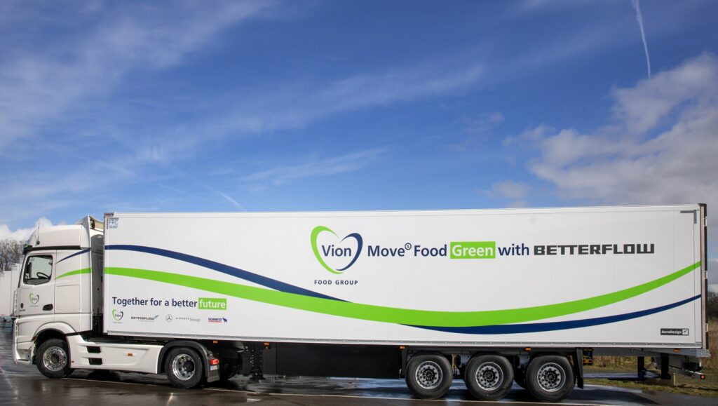 Vion reduces CO2 emissions in food logistics